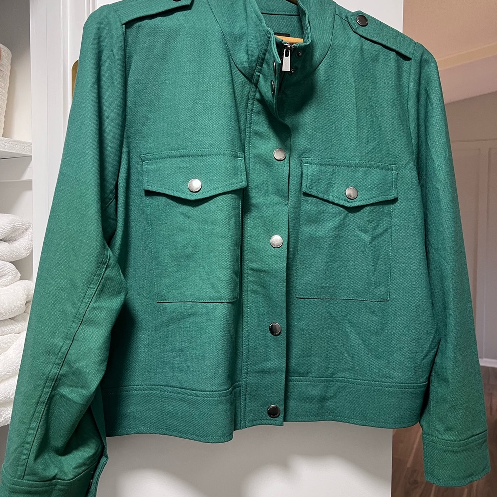 Liverpool Green Bomber Jacket